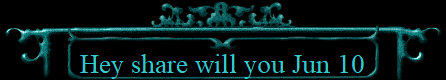 Hey share will you Jun 10