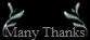Many Thanks