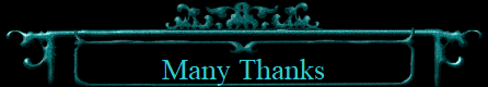 Many Thanks