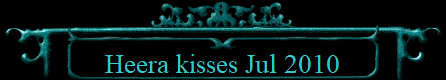 Heera kisses Jul 2010