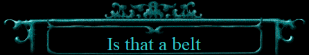 Is that a belt